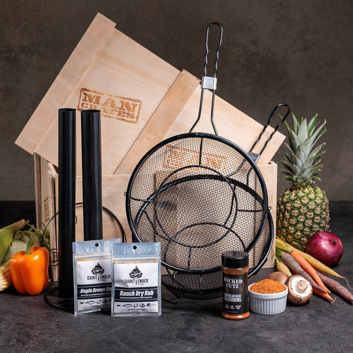 Grill in the Blank Crate
