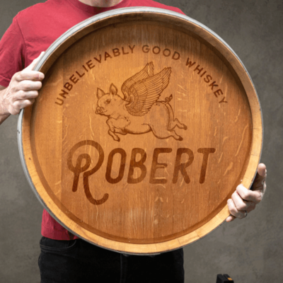 Personalized Barrel Sign