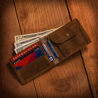 Saddleback leather wallet. Money not included.