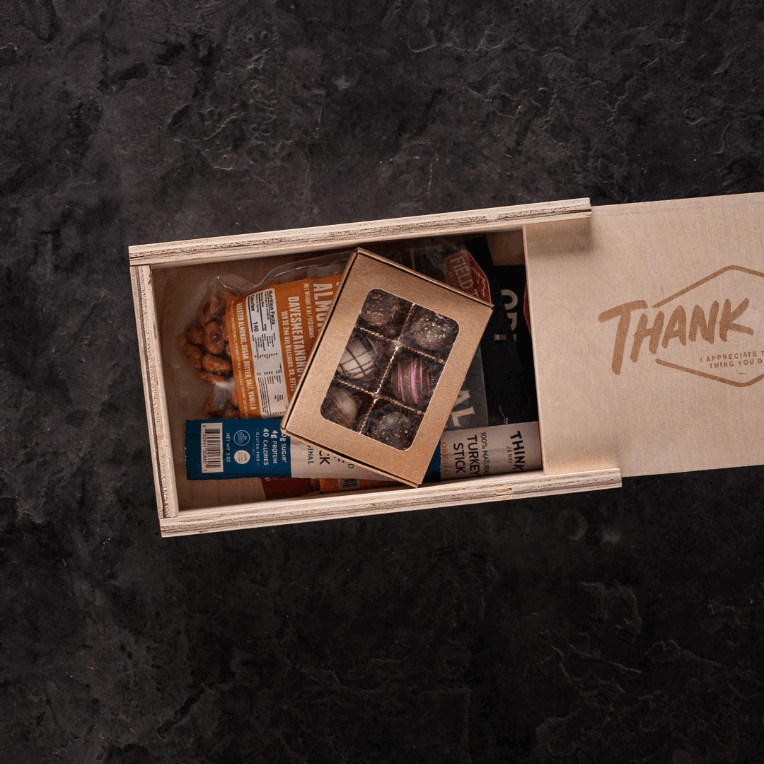 Premium Snacks Message Box