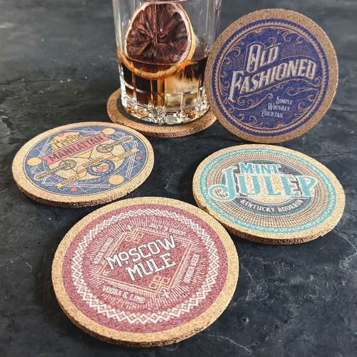 Classic Cocktails Coaster Collection Vol store 2 for Printing 4x4