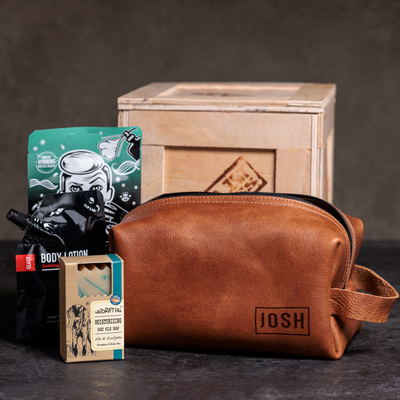 Personalized Dopp Kit Crate