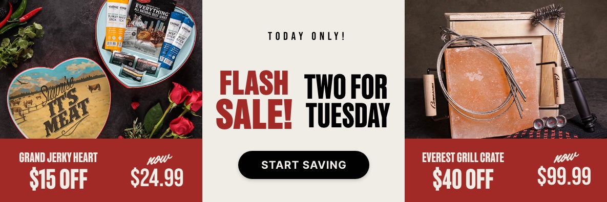 Promotion 2022 - Two for Tuesday Flash Sale 8/9/22