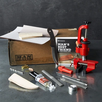 Knife Making Kit includes all of the implements needed to craft an amazing custom blade.