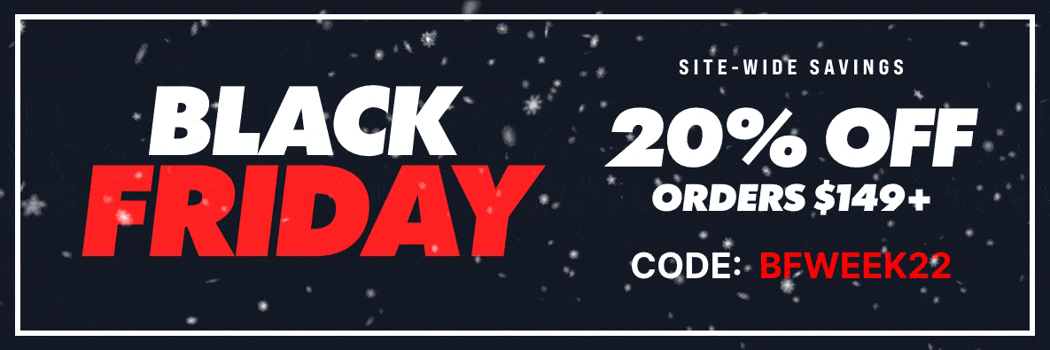 Black Friday Sitewide Promo 2022