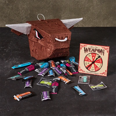 Cool jerky piñata gift for guys.