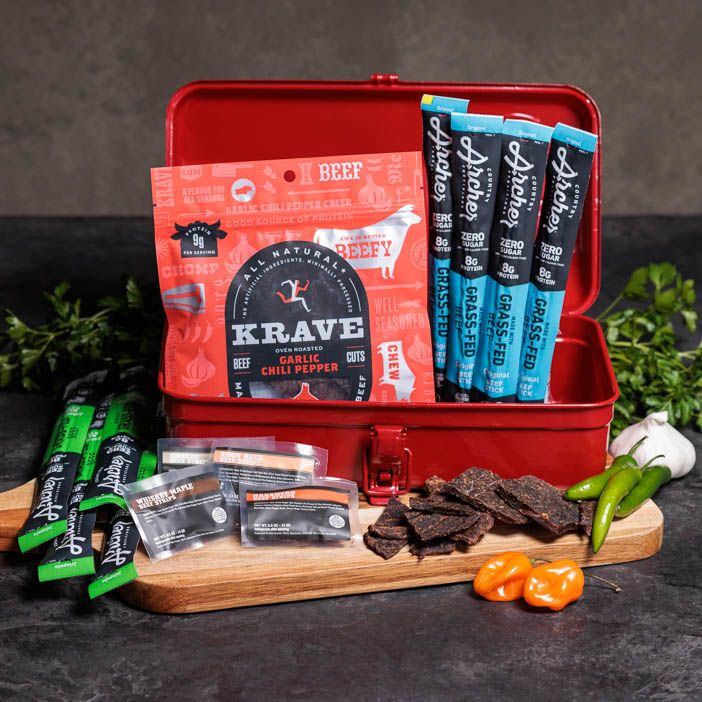 Premium Jerky Ammo Can  Snack Gifts For Guys  Man Crates