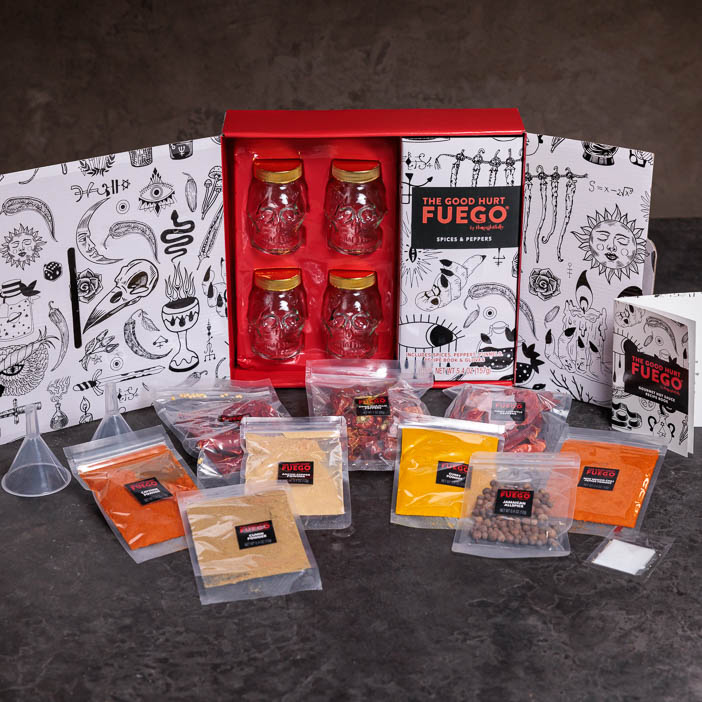 The Good Hurt Fuego DIY Homemade Hot Sauce Kit