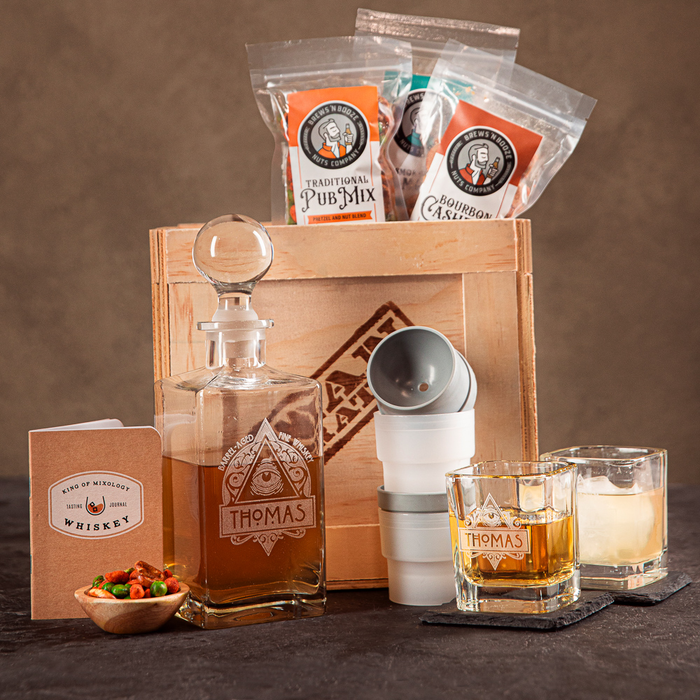 Imprinted Ice-Sphere Whiskey Kit