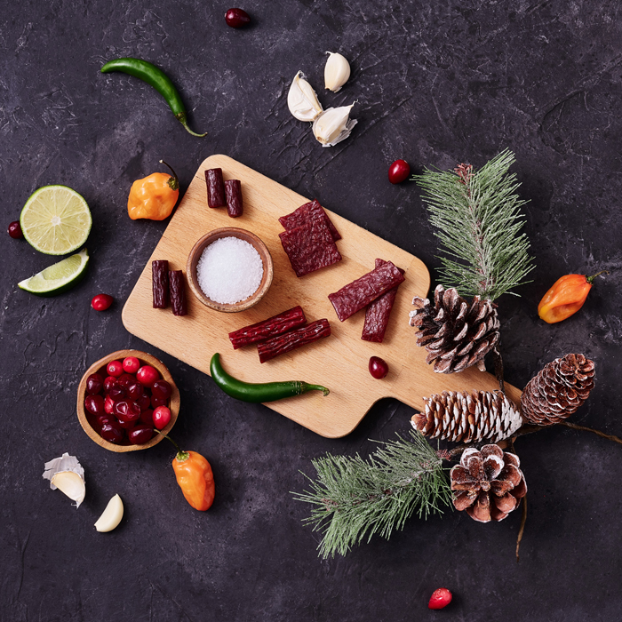 jerky camo ornaments