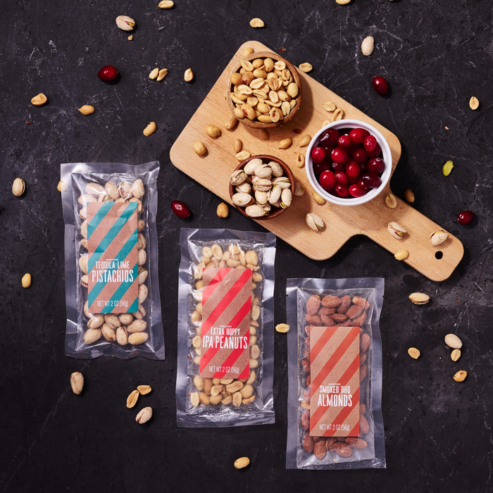Ultimate Holiday Jerky Cane - nuts