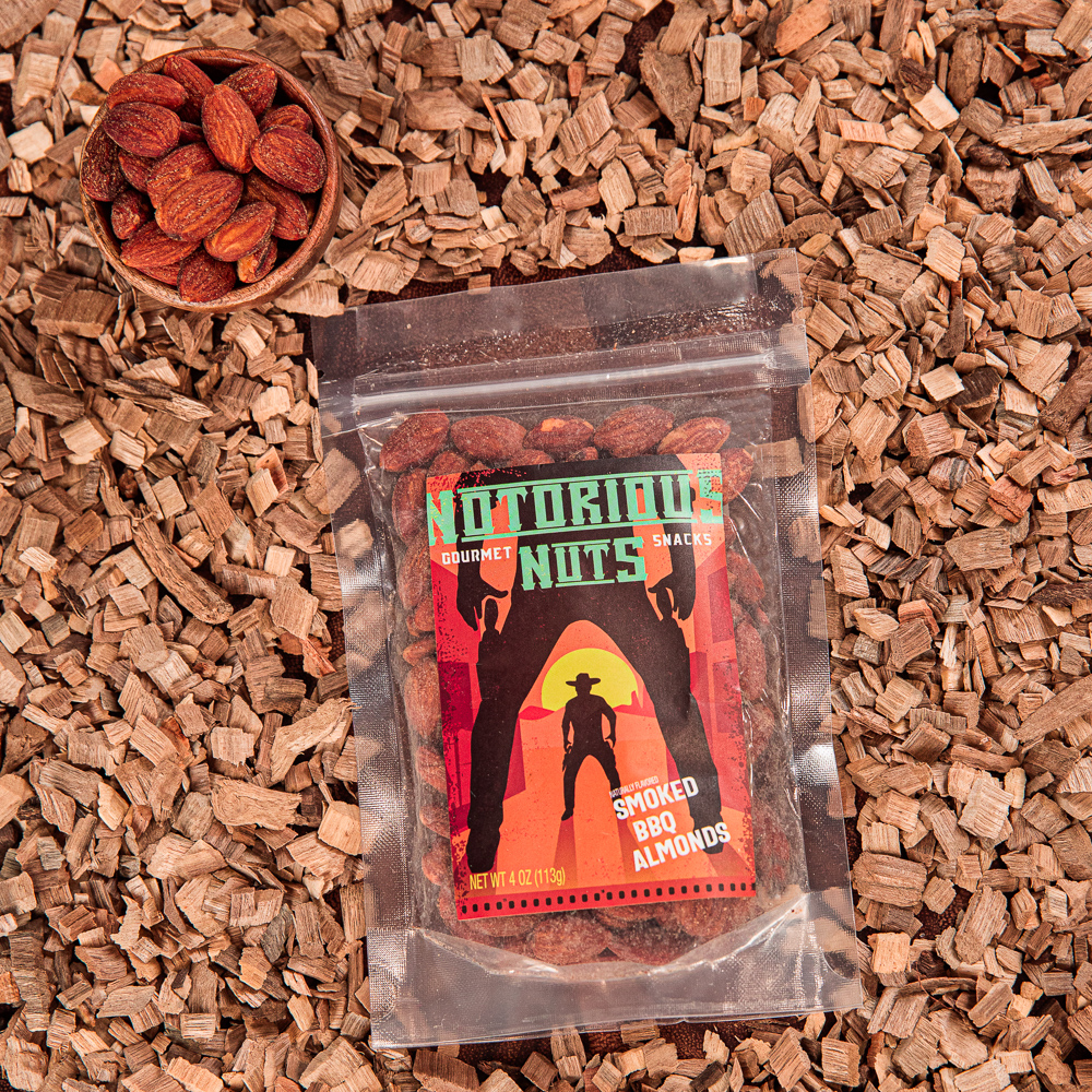 Saloon Nuts Mini Crate - almonds