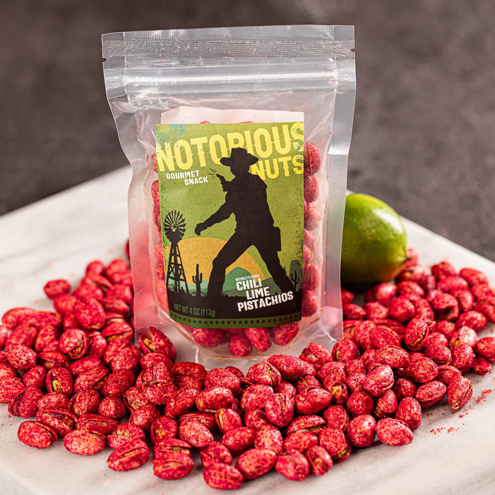 Saloon Nuts Mini Crate - pistachios