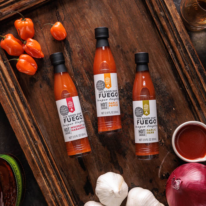 The Good Hurt Fuego Hot Sauce Mega Pack of 20