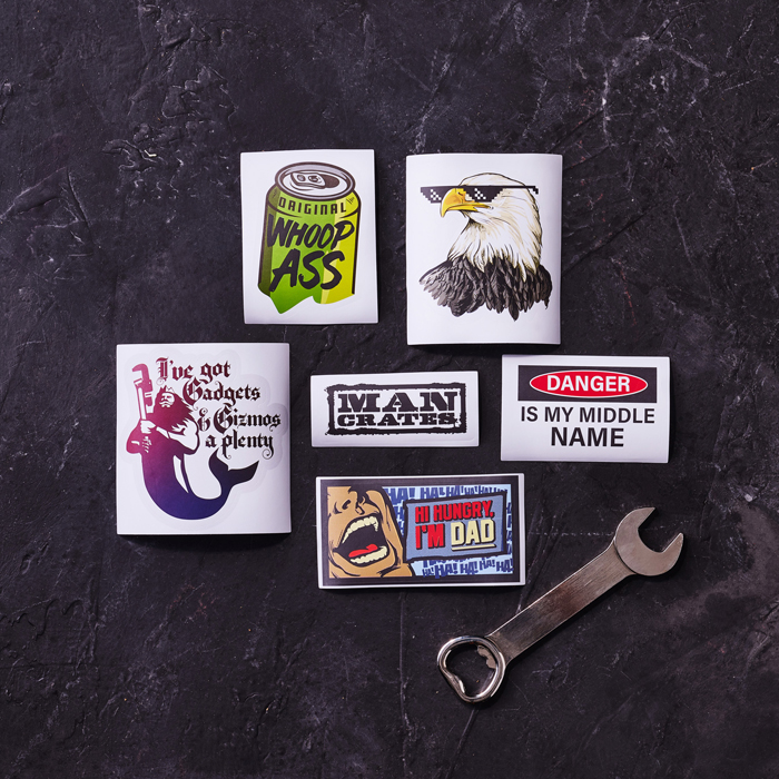 jerky tool box with stickers