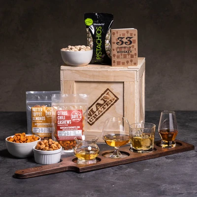 The Personalized Whiskey Connoisseur Crate was just a couple proofs away from being named The Whiskey Sean Connerysseur Crate.