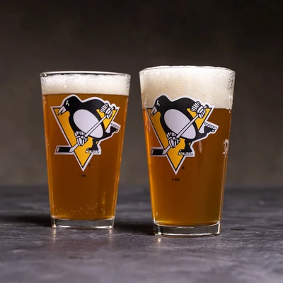 NHL Barware Crate: Pittsburgh Penguins