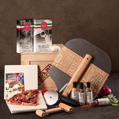 Personalized Pizza Grilling Crate Collection