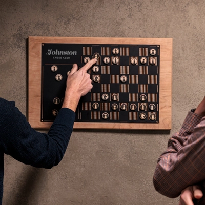 Personalized Magnetic Chess Set