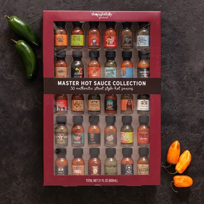 Master Hot Sauce Sampler, Set of 30