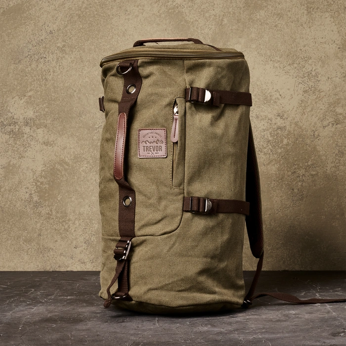 Personalized Backpack Duffel - Hunter Green