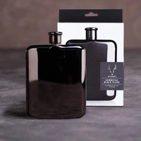 Gunmetal Black Flask