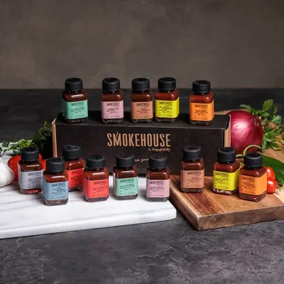 Smokehouse BBQ Sampler, Set of 14