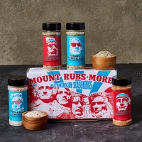 Mount Rubsmore Pack includes four different presidential spices rubs.