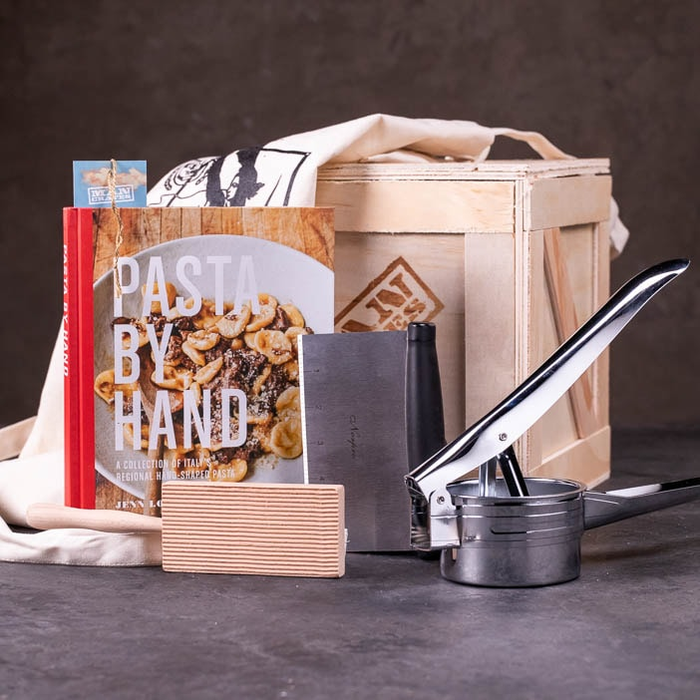 Pasta Cookbook & Tools Gift Set | Crate & Barrel