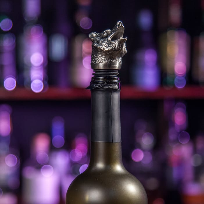 Don't know what to give the guy who has everything? We've found the answer; and it turns his boring Bordeaux into a powerful grizzly bear regurgitating it's lifesblood into your finest stemware.