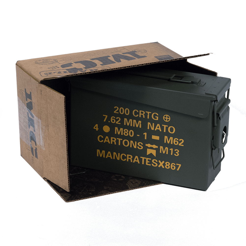 Man Crates Ammo Can Gifts are locked and loaded for gifting greatness.