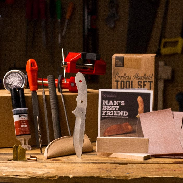 Man Crates - Our knife making kits are the perfect way to