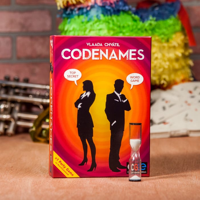 This game is part spy and part thesaurus. Code Names was the Winner of the 2016 Spiel Des Jahres (which is like the Person of the Year Award except for board games), and we stand behind their awards commission standing behind this game. These short and intense rounds will test his handle of the English language and his ability to think like the other people on his team.