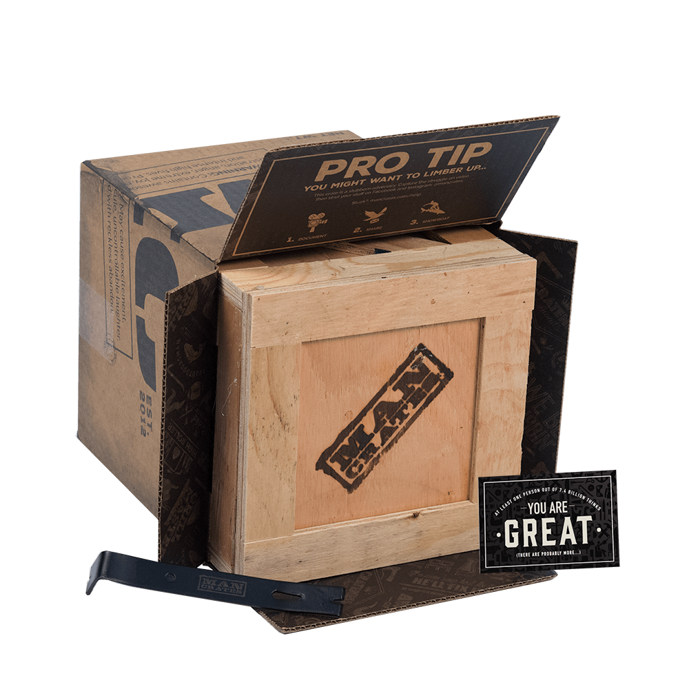 Personalized Oak Whiskey Barrel Crate – Gift Crates