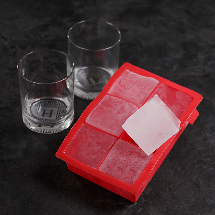 Custom TEXT Ice Cube Mold, Cocktail Whiskey Ice Tray, Customized