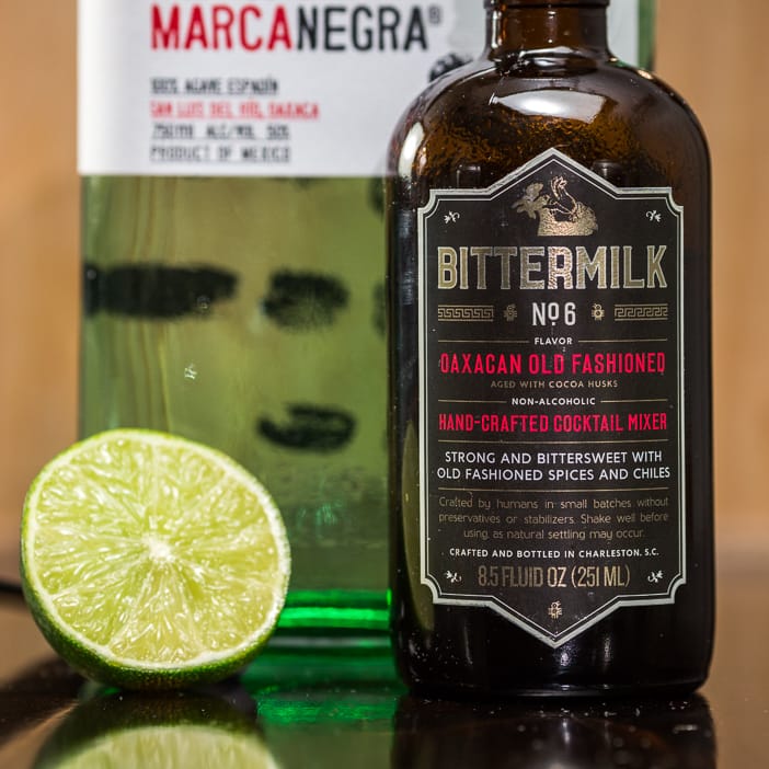 Bittermilk No. 6 – Oaxacan Old Fashioned Non-Alcoholic Cocktail Mixer (8.5  Oz)