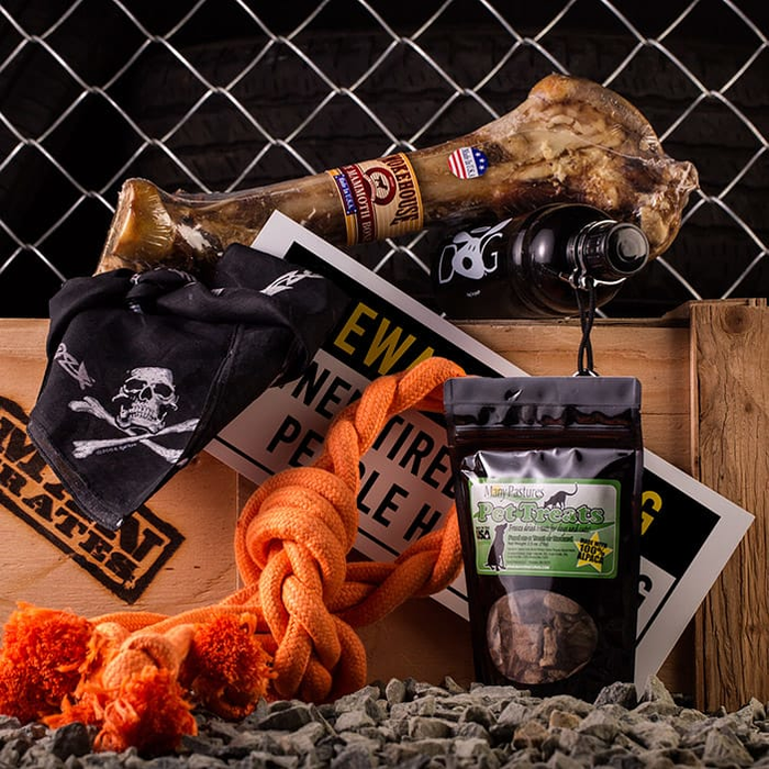 The Junkyard Dog Crate is the best gift for Man's Best Friend.