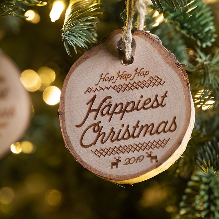 Happiest Christmas Ornament