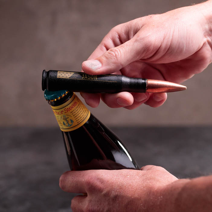 Bullet Bottle Opener is a great men's beer gift.