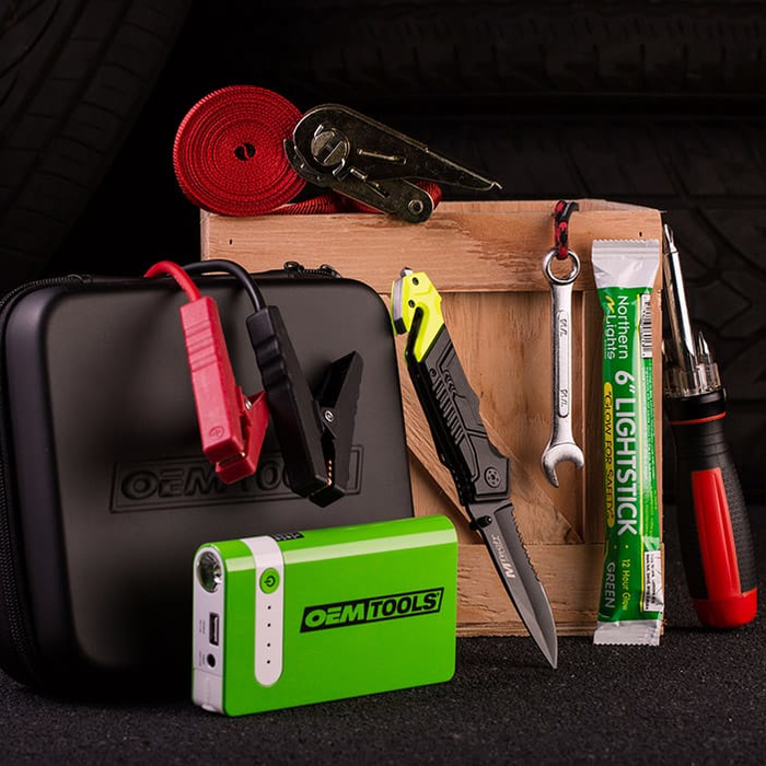 The Road Warrior Crate takes all the suspense out of a car emergency. What a buzzkill.