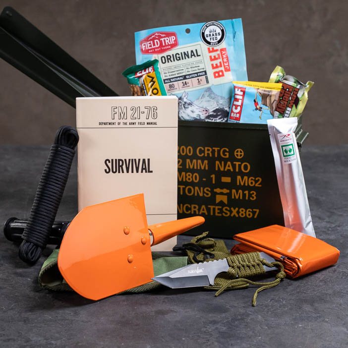 Ammo Box Survival Kit for your Car or Truck 