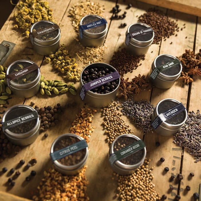 Gin-Fusion Refill Kit's blends of spices and flavors.