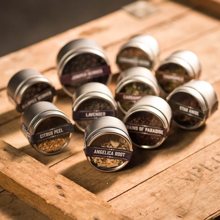 Spices from the Gin-Fusion Refill Kit