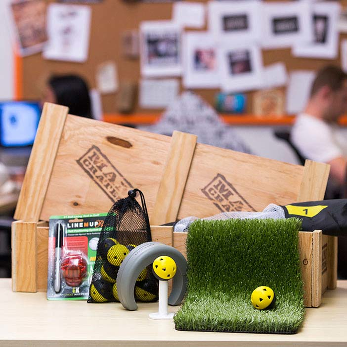 The Office Golf Crate