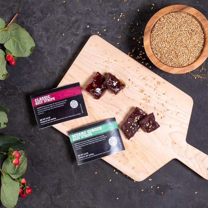 Man Crates Holiday Jerky Cane goes well with any Man Crate gift