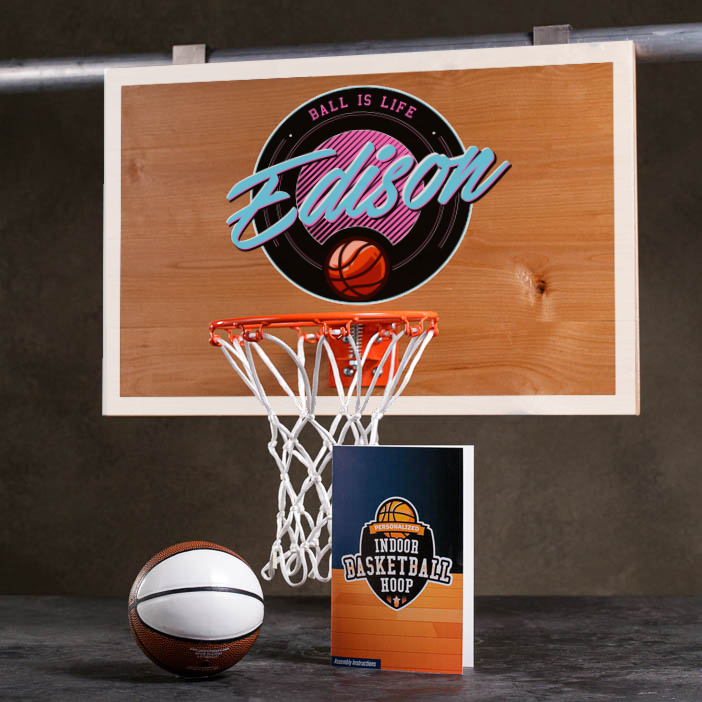 Personalized Basketball Hoop