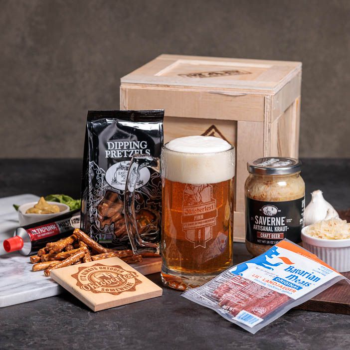 The Oktoberfest Stein Crate is your passport to the greatest state of mind.