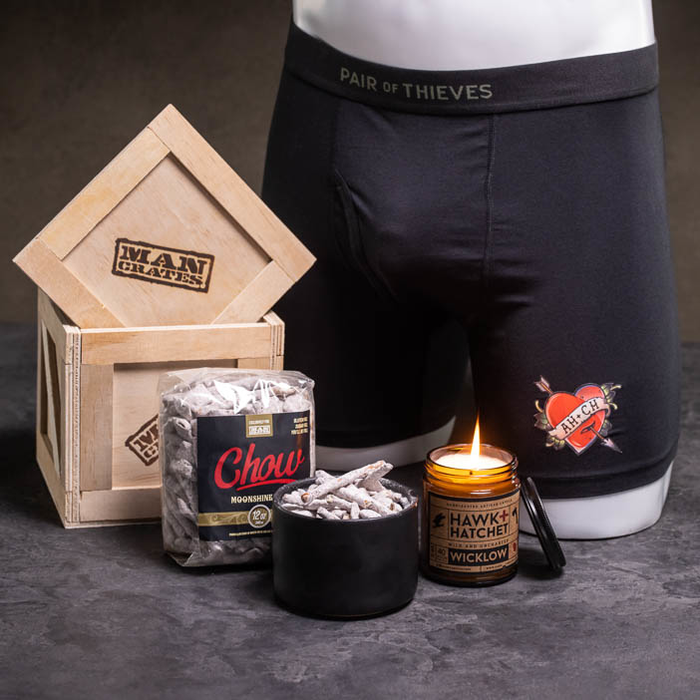 Shop Valentine's Day gifts at Man Crates! Send him a Man Crate full of  stuff guys love - there's a crate f…