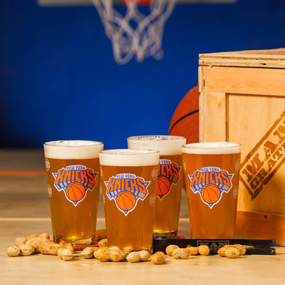 NBA Barware Crate: New York Knicks