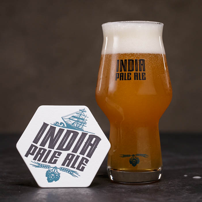 Beer Set - Pint Glass, Coaster & Bottle Opener